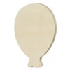 Trefigur ballong – høyde 15 cm, bredde 10 cm, tykkelse 1,7 cm