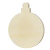 Trefigur julekule – høyde 15 cm, bredde 16,4 cm, tykkelse 1,7 cm