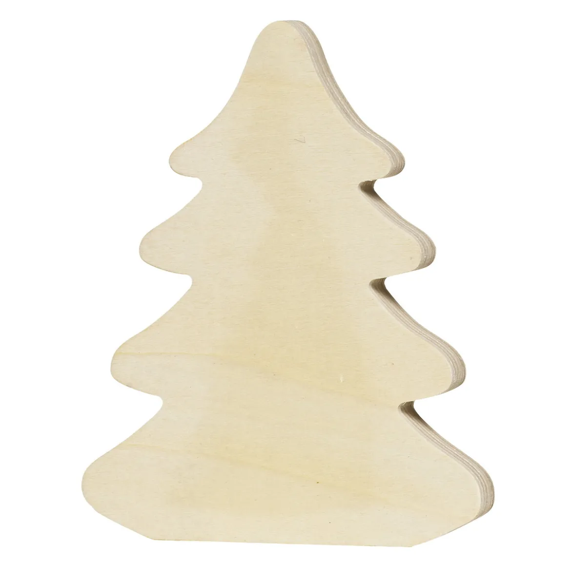 Trefigur juletre – høyde 15 cm, bredde 12 cm, tykkelse 1,7 cm
