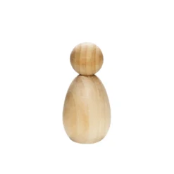 Trekropp H 5,5-6 cm Oval 4 stk