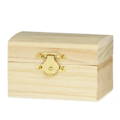 Treskrin buet lokk 8,5x5,5 cm