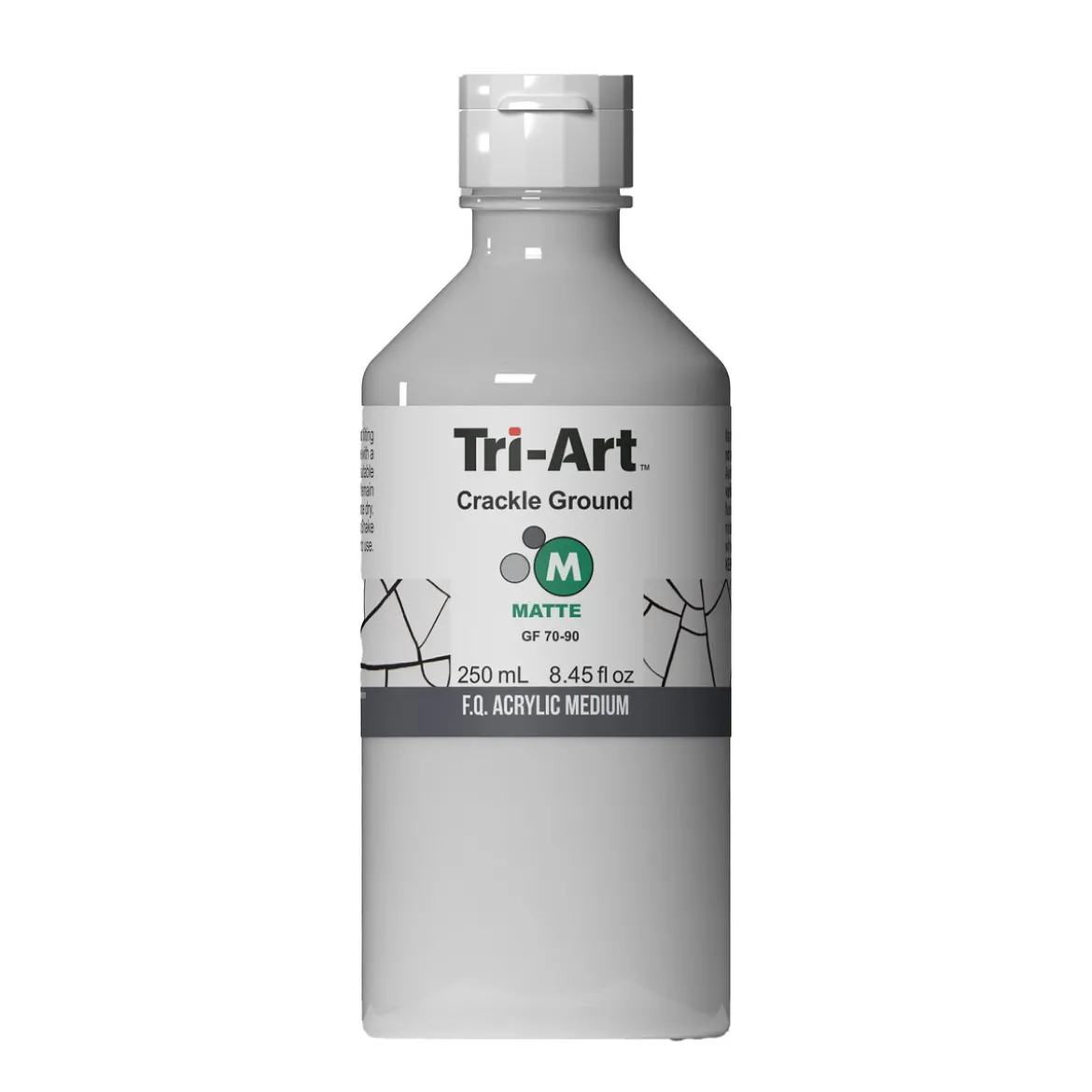 Tri-Art Crackle Ground 250 ml, krakeleringsmiddel for akrylmaling
