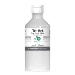 Tri-Art Final Finish Matte 250 ml, beskyttende matt lakk / ferniss for akrylmaling