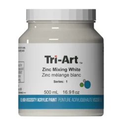 Tri-Art High Viscosity akrylmaling 1000 ml Ivory Black