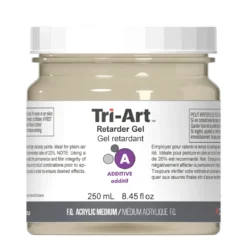 Tri-Art Medium Retarder Gel 250 ml, forlenger / forsinker akrylmalingens tørketid