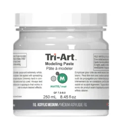 Tri-Art Modeling Paste 250 ml, modelleringspasta for tekstur på lerret