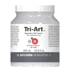 Tri-Art Nepheline Gel Coarse 500 ml, grovt granuleringsmiddel for akrylmaling