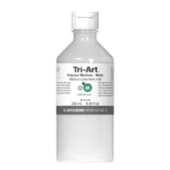 Tri-Art Polymer Medium Matte 250 ml, matt fortynningsmiddel for akrylmaling