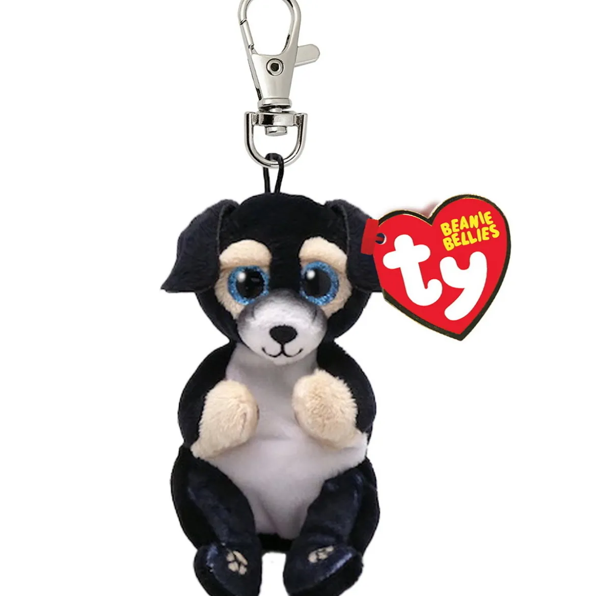 Ty Beanie Bellies Clip Ranger – hunden som elsker skogen! L 9,5 cm