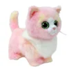 TY Beanie Boo Cat Pink – en veldig søt og rosa katt! H. 15,5 cm