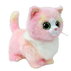 TY Beanie Boo Cat Pink – en veldig søt og rosa katt! H. 15,5 cm