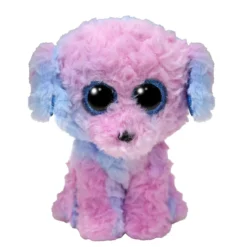TY Beanie Boo Flora – den snille puddelen i søte farger! H. 15,5 cm