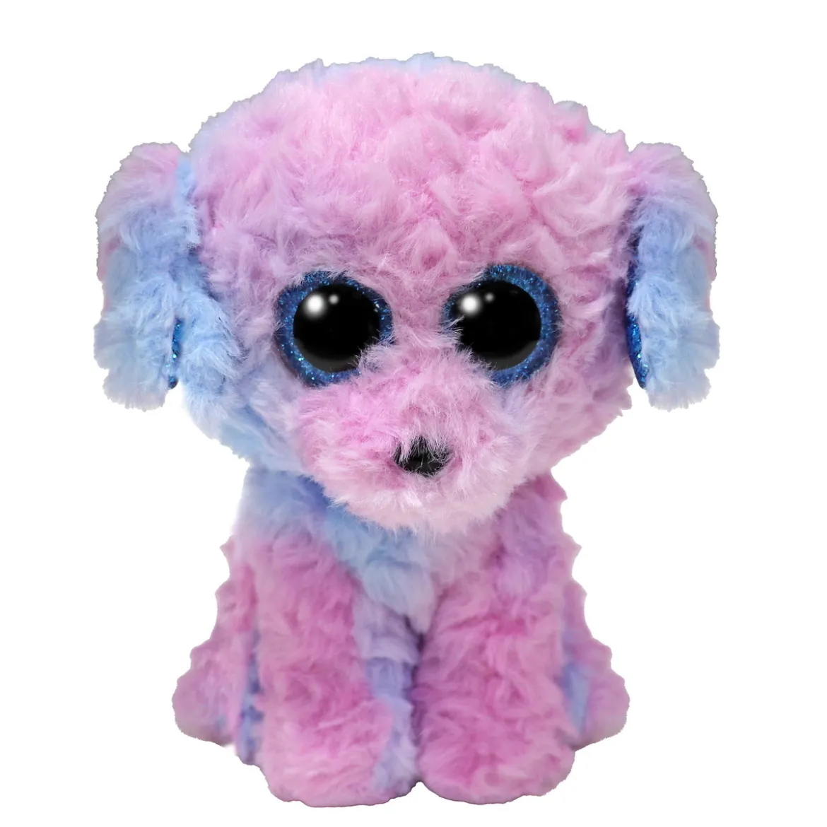 TY Beanie Boo Flora – den snille puddelen i søte farger! H. 15,5 cm