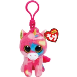 Ty Beanie Boos Clip Fantasia Unicorn – den søte enhjørningen! 7×5×9 cm