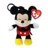 TY Beanie Boos Clip Mickey Mouse, Mikke Mus fra Disney! 7×5×9 cm