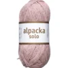 Ullgarn Järbo Alpacka Solo 50 g pudderrosa – 29126 Ballerina pink