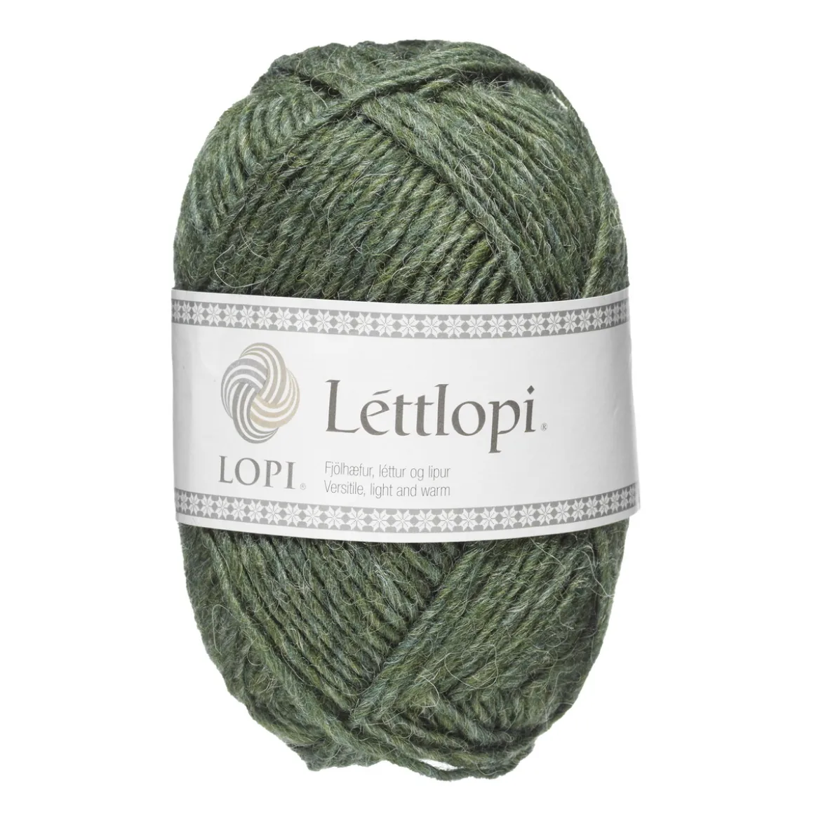 Ullgarn Lettlopi 50 g mørkegrønn