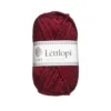 Ullgarn Lettlopi 50g Mørkrødt