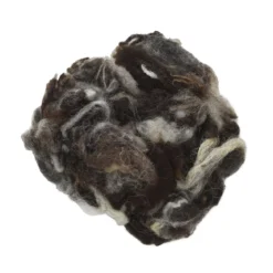 Ull i kruset form, diverse naturfarger, 20 gram