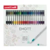 Uni Emott Ever Fine Fineliners 40-pakning, 0,4 mm spiss