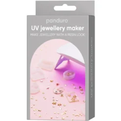 UV Jewellery Maker, startsett for å lage egne flotte smykker og charms med UV-lys
