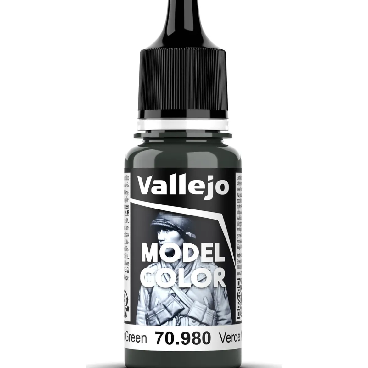 Vallejo Model Color 18 ml Black green mat 980