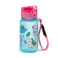 Vannflaske med en mengde søte axolotler, 350 ml