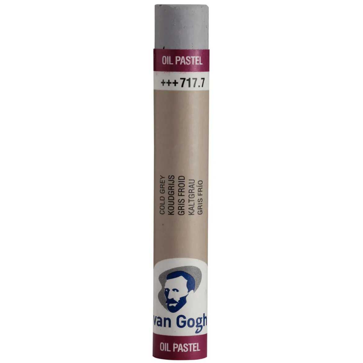 V Gogh oil pastel Cold Grey