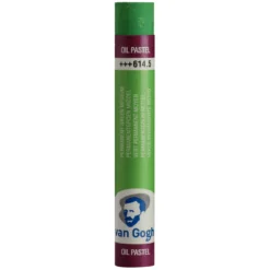 V Gogh oil pastel Perm. green