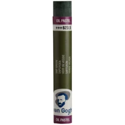 V Gogh oil pastel Sap green