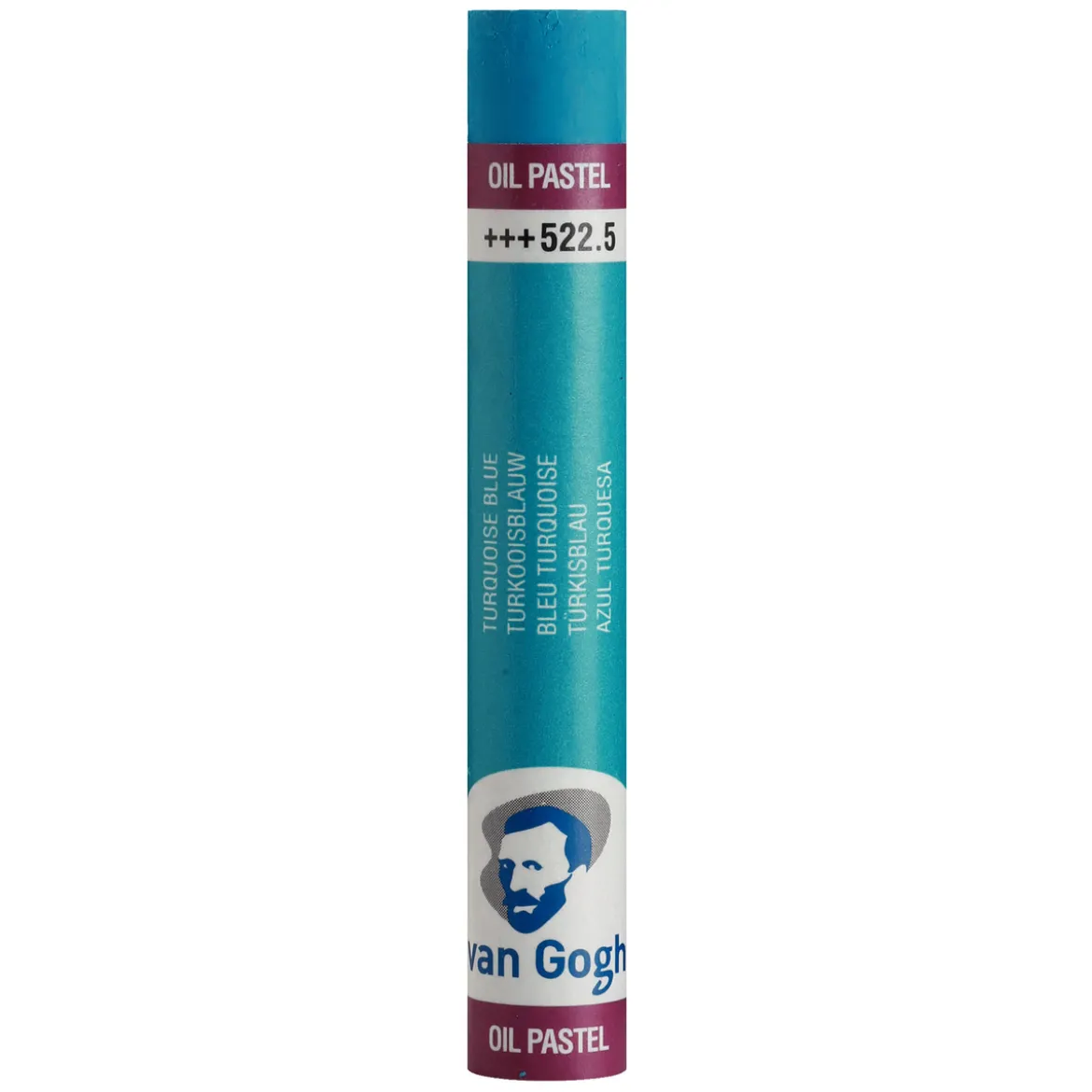 V Gogh oil pastel Turq. Blue 2