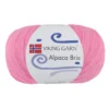 Viking Garn Alpaca Bris 50 g rosa 361