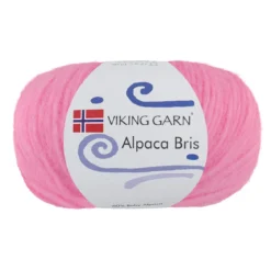 Viking Garn Alpaca Bris 50 g rosa 361