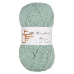 Viking Garn Alpaca Liten Storm 50 g lys petroleum 731