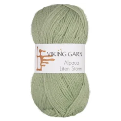 Viking Garn Alpaca Liten Storm 50 g lilla 767