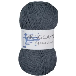 Viking Garn Alpaca Storm 50 g jeansblå 527