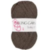 Viking Garn Baby Ull 50 g brun 308