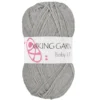 Viking Garn Baby Ull 50 g lysegrå 313
