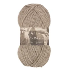 Viking Garn Eco Highland Wool 50 g beige 207