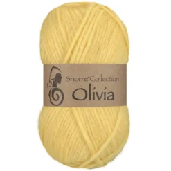 Viking Garn Olivia 50 g gul