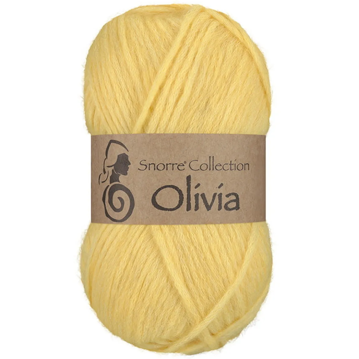 Viking Garn Olivia 50 g gul