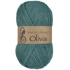 Viking Garn Olivia 50 g jadegrønn