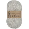 Viking Garn Olivia 50 g lysegrå