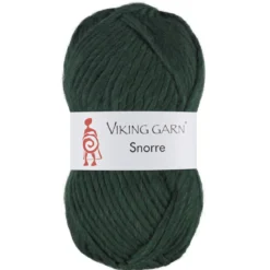 Viking Garn Snorre 100 g flaskegrønn 234
