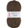Viking Garn Snorre 100 g mellombrun 208