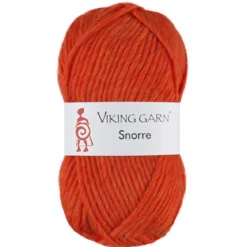 Viking Garn Snorre 100 g oransje 251