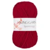 Viking Garn Sportsragg 50 g rød 565