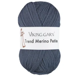 Viking Garn Trend Merino Petite 50 g inkblå 324