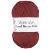 Viking Garn Trend Merino Petite 50 g mørkerød 356