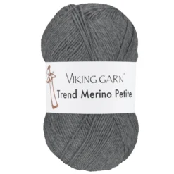 Viking Garn Trend Merino Petite 50 g mørkegrå 315